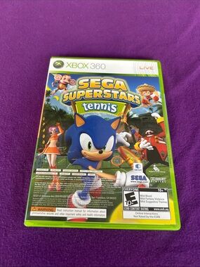 SEGA Superstars Tennis (Xbox 360) - Blue Cover